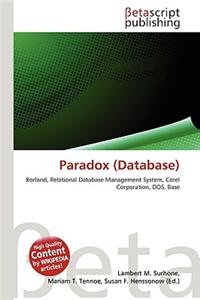 Paradox (Database)
