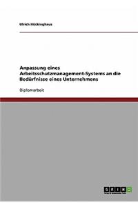 Arbeitsschutzmanagement-Systeme. Anpassung an Die Bedurfnisse Eines Unternehmens