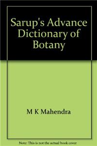 Sarup's Advance Dictionary Of Botany