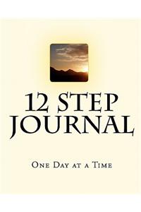 12 Step Journal: One Day at a Time