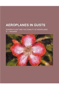 Aeroplanes in Gusts; Soaring Flight and the Stability of Aeroplanes