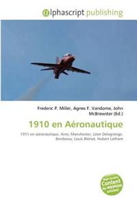 1910 En Aeronautique