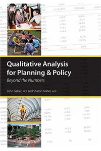 Qualitative Analysis for Planning & Policy