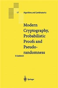 Modern Cryptography, Probabilistic Proofs and Pseudorandomness