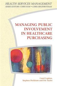 Managing Public Involvement in Healthcare Purchasing