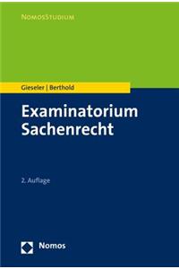 Examinatorium Sachenrecht