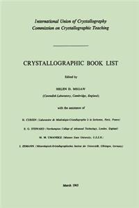 Crystallographic Book List