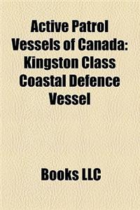 Active Patrol Vessels of Canada
