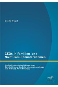 Ceos in Familien- Und Nicht-Familienunternehmen