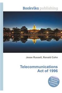 Telecommunications Act of 1996