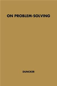 On Problem-Solving.