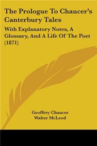 Prologue To Chaucer's Canterbury Tales