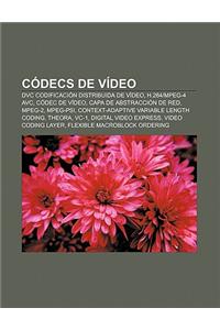 Codecs de Video: DVC Codificacion Distribuida de Video, H.264-MPEG-4 Avc, Codec de Video, Capa de Abstraccion de Red, MPEG-2, MPEG-Psi