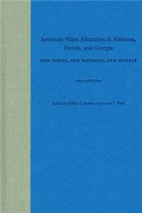 Interstate Water Allocation in Alabama, Florida and Georgia