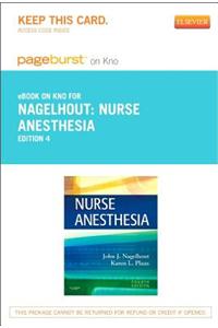 Nurse Anesthesia - Pageburst E-Book on Kno (Retail Access Card)