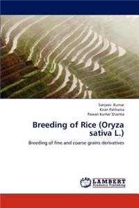 Breeding of Rice (Oryza Sativa L.)