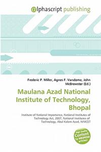 Maulana Azad National Institute of Technology, Bhopal