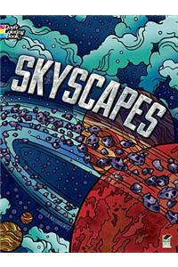 Skyscapes Coloring Book