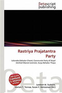 Rastriya Prajatantra Party