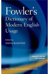 Fowler's Dictionary of Modern English Usage