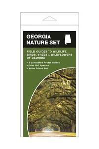 Georgia Nature Set: Field Guides to Wildlife, Birds, Trees & Wildflowers of Georgia