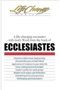 A Life-Changing Encounter with God's Word from the Book of Ecclesiastes