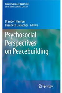 Psychosocial Perspectives on Peacebuilding