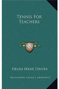 Tennis for Teachers