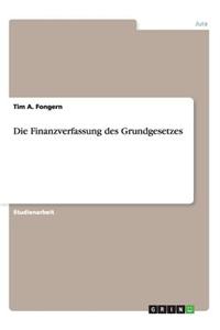 Die Finanzverfassung Des Grundgesetzes