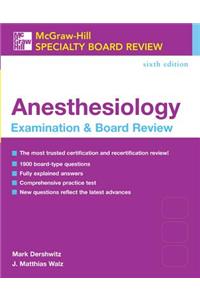 Anesthesiology