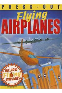 Press-out Flying Airplanes
