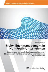 Freiwilligenmanagement in Non-Profit-Unternehmen