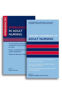 Oxford Handbook of Adult Nursing and Emergencies in Adult Nursing Pack