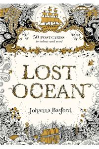 Lost Ocean Postcard Edition : 50 Postcards to Colour and Send