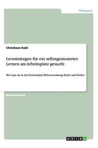 Lernstrategen Fur Ein Selbstgesteuertes Lernen Am Arbeitsplatz Gesucht