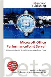 Microsoft Office Performancepoint Server