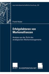 Erfolgsfaktoren von Markenallianzen