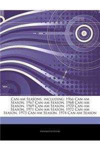 Articles on Can-Am Seasons, Including: 1966 Can-Am Season, 1967 Can-Am Season, 1968 Can-Am Season, 1969 Can-Am Season, 1970 Can-Am Season, 1971 Can-Am
