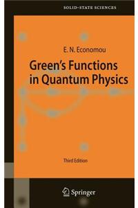 Green's Functions in Quantum Physics