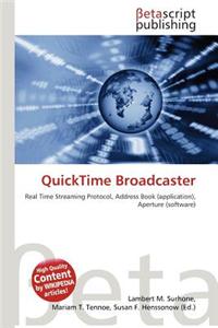 Quicktime Broadcaster