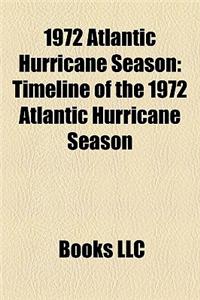 1972 Atlantic Hurricane Season: Timeline of the 1972 Atlantic Hurricane Season