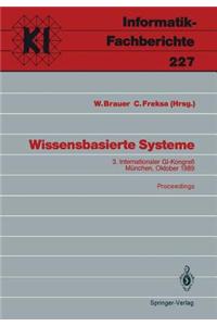 Wissensbasierte Systeme: 3. Internationaler GI-Kongress Munchen, 16. 17. Oktober 1989 Proceedings