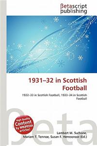 1931-32 in Scottish Football