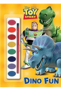 Dino Fun [With Paint Brush and Paint]