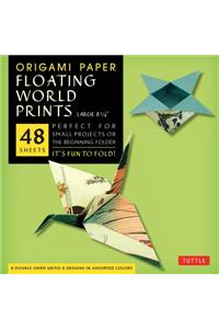 Origami Paper Floating World Ukiyo-e Large