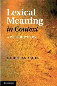 Lexical Meaning in Context: A Web of Words
