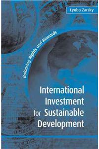 International Investment for Sustainable Development