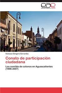 Conato de Participacion Ciudadana