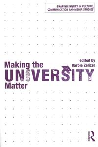 Making the University Matter