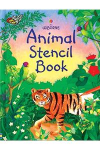 Animal Stencil Book [With Stencils]
